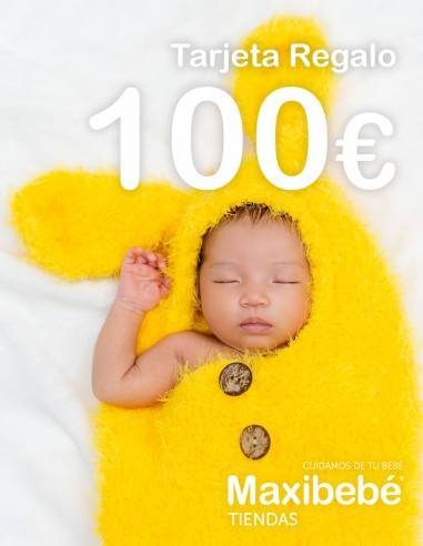 Tarjeta regalo nacimiento bebé 100€ - Inicio