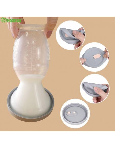 Tapa de silicona extractor de leche manual Haakaa - Inicio