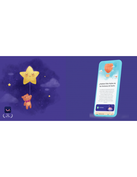 App Lullai Premium Anual para gestión del sueño del bebé - Inicio