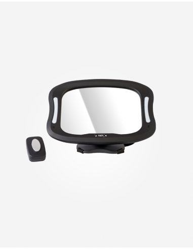 Maxi espejo de seguridad 360º con luz Saro - Inicio