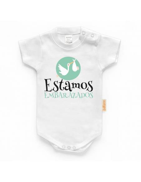 Body bebé personalizado FRASE "Estamos embarazados" - Bodys bebé personalizados